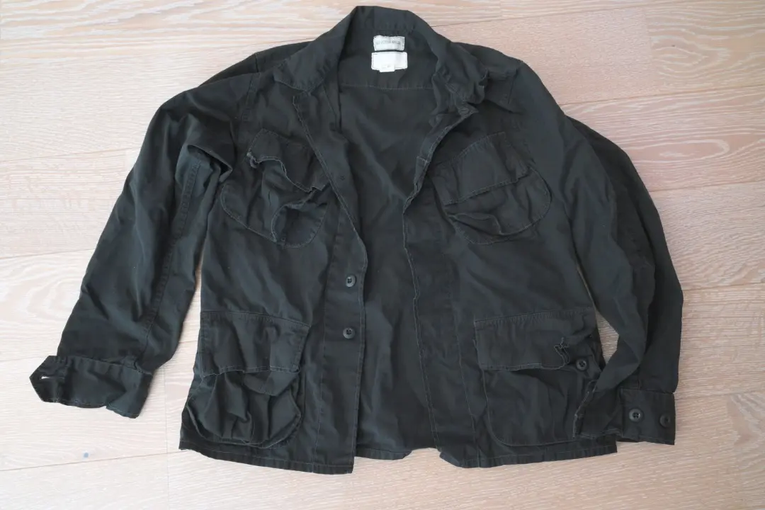 fennica ファティーグ　ジャケット　ブラック　40 BDU バズリクソンズ 別注】BUZZ RICKSON'S × fennica / ジャングルファティーグ