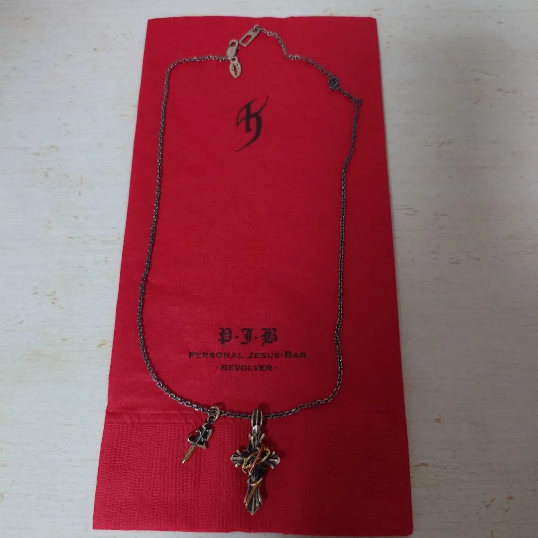 氷室京介 personal jesus ネックレス 氷室京介氏のプライベート・ブランド PERSONAL JESUS が
