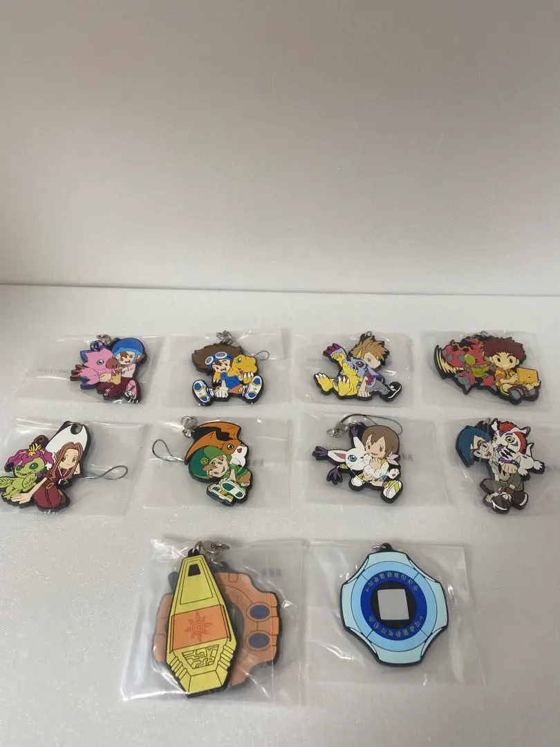 Thumbnail of Digimon Adventure Rubber Strap Complete Set of 10 Digivice