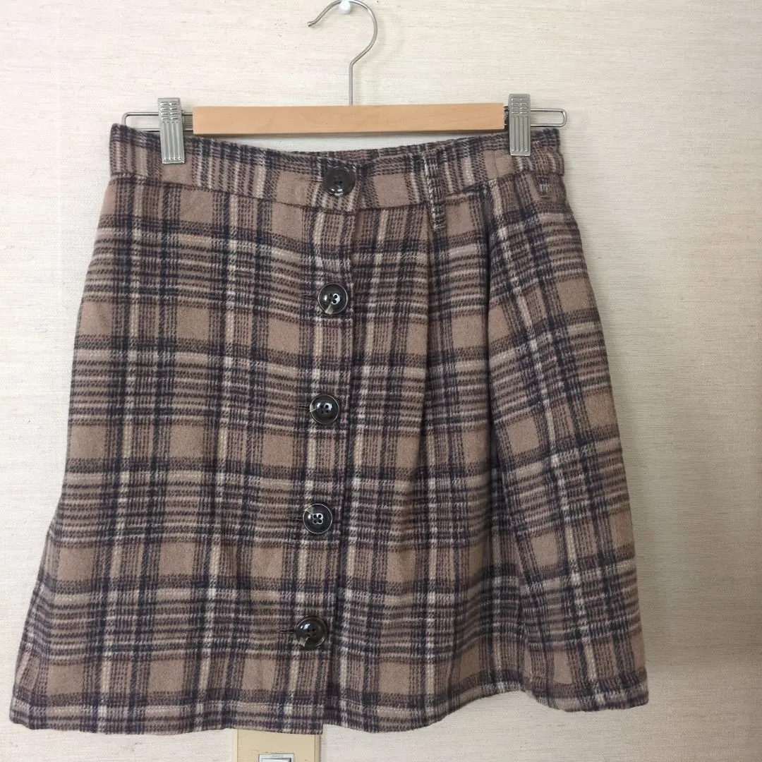 Thumbnail of earth.m. Checkered mini skirt