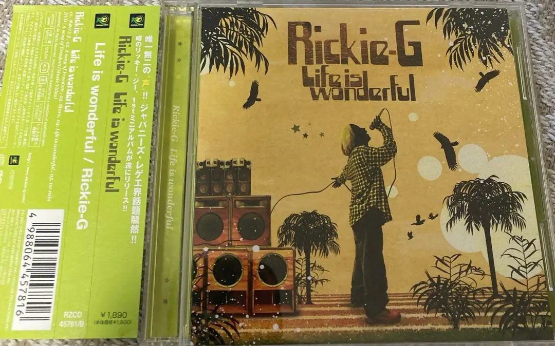 Rickie G アルバム　レゲエ　 CD RICKIE-G リッキージー Amazon.co.jp: Life is wonderful: ミュージック