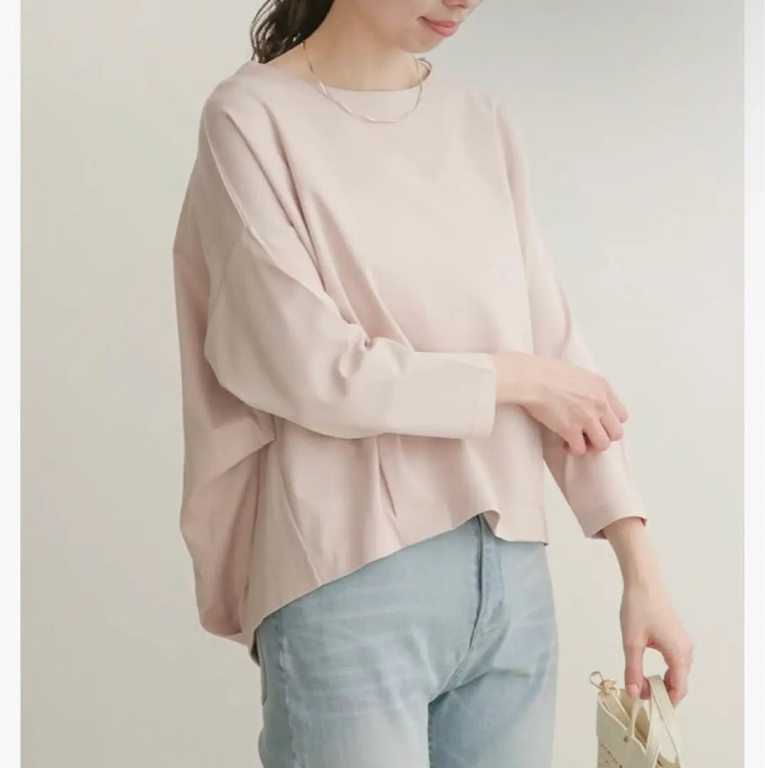 Thumbnail of Cotton Tuck 3/4 Sleeve Pullover