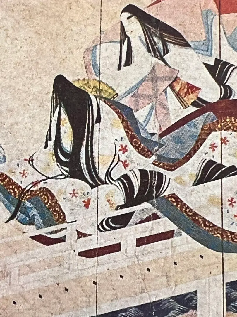 真作】掛軸工藤観古義家ノ図小堀鞆音に師事名品合箱入P6