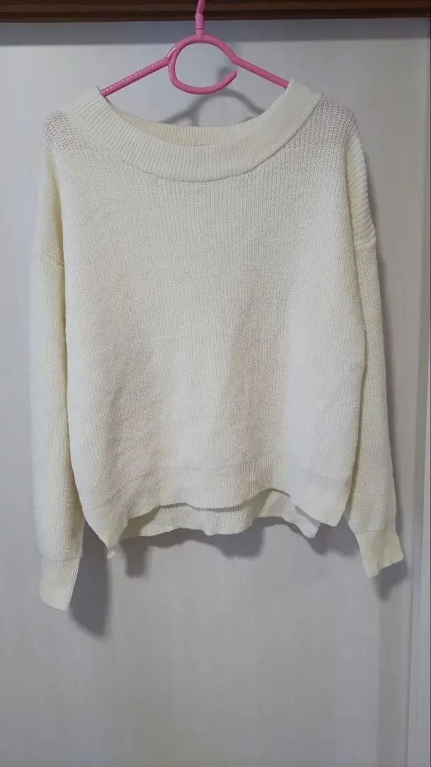 Thumbnail of T chichi Knit Sweater White Relaxed Casual Simple F Size