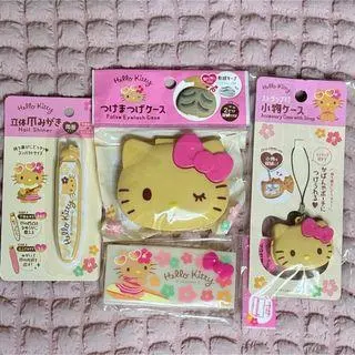 Thumbnail of Hello Kitty Nail Stickers, Eyelash Case, and Small Item Case Set