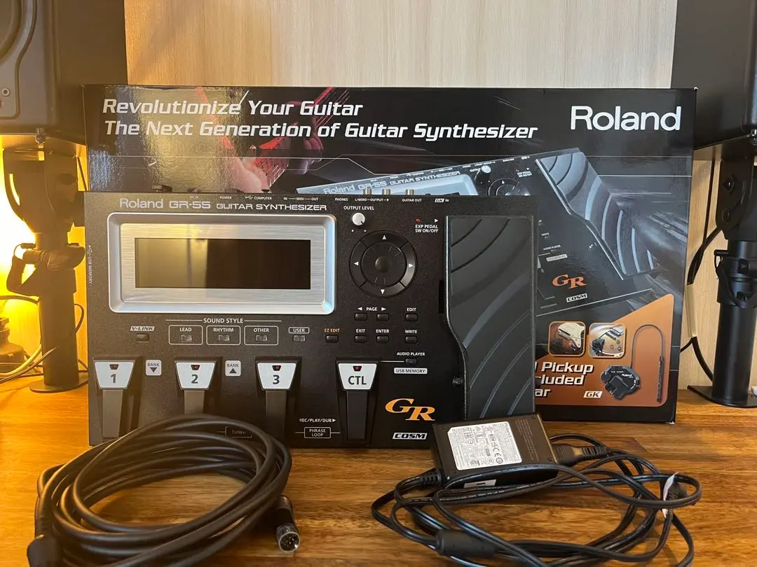 Roland ローランド ギターシンセサイザー GR-55S-BK gr-55-bk_top_main.jpg