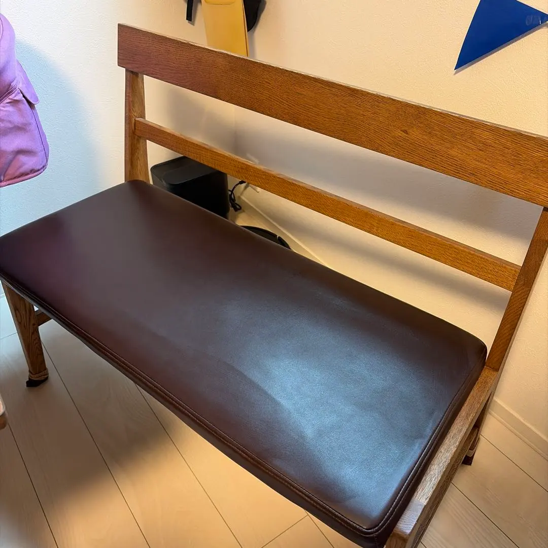 unico ADDAY ベンチバックレスト ブラウン unico ADDAY ベンチバックレスト ブラウン