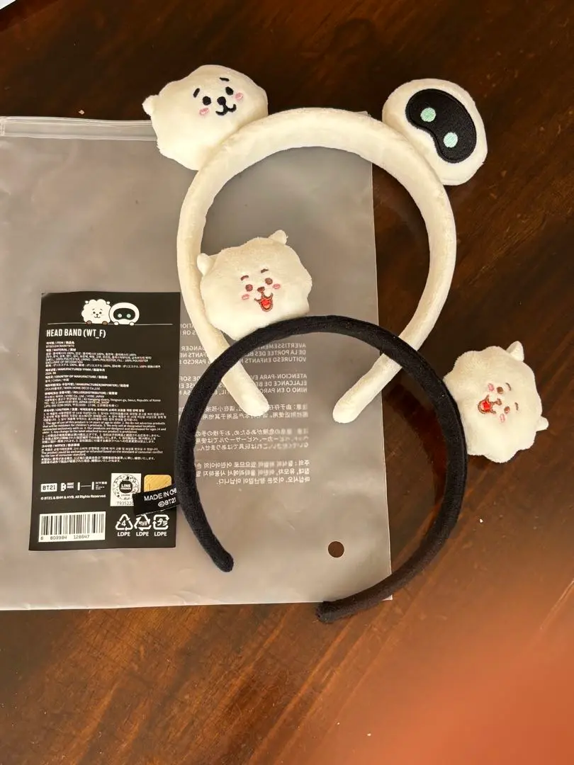 BTS ウット Wootteo X RJ HEAD BAND カチューシャ BTS ウット Wootteo X RJ HEAD BAND カチューシャ - メルカリ