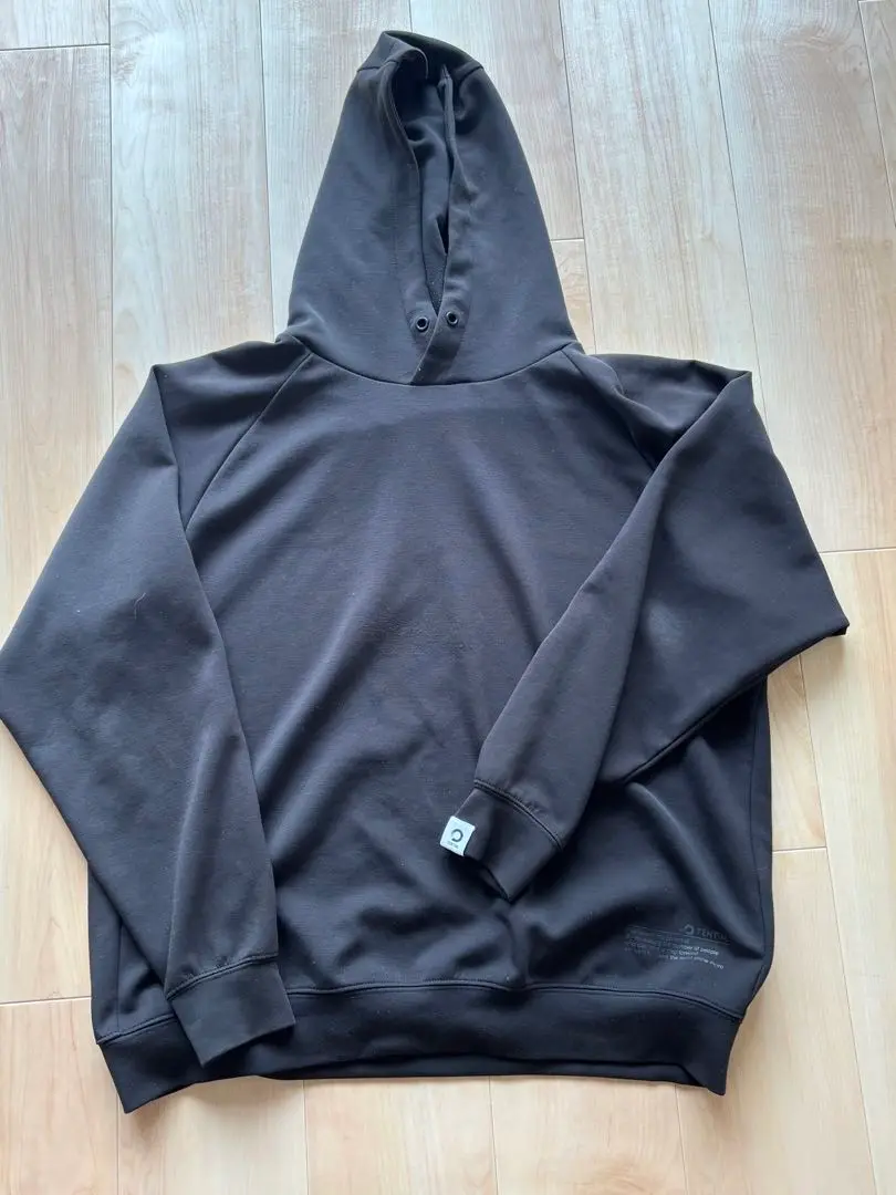 未使用に近いレベル★テンシャル　MIGARU ジップ　パーカー　黒　XL MULTI GIMMICK DESIGN DOUBLE ZIP PARKA/マルチギミックデザイン
