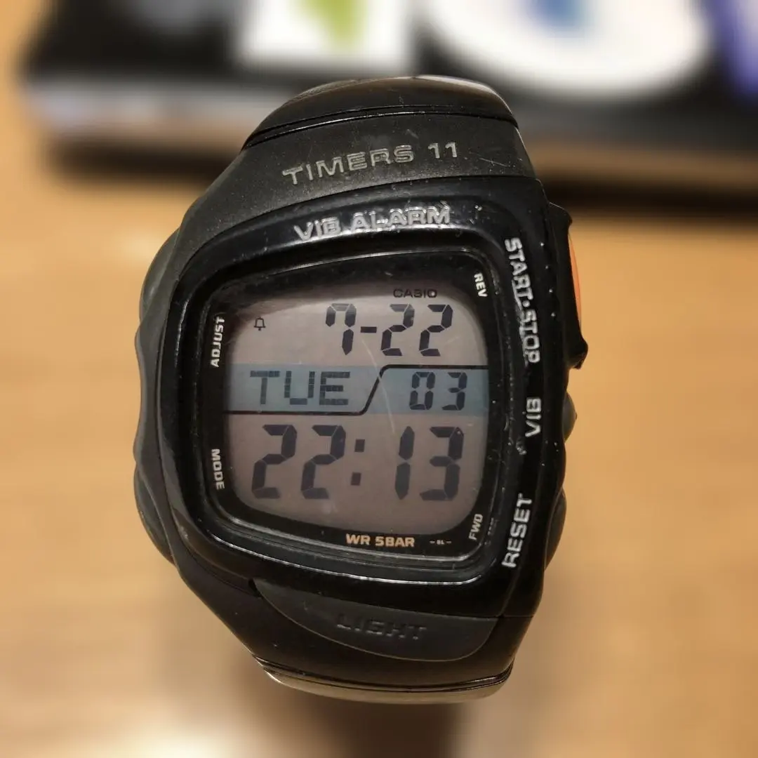 カシオ CASIO 腕時計 フィズ TIMERS11 RFT-100-1JF Casio Phys Timers11 Rft-100-1Jf Digital Quartz Men Rare Fizz