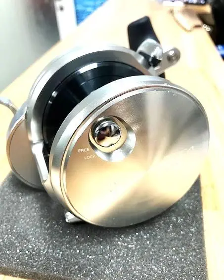 オシアジガー 4000HG 嶋田ハンドル 130mm ULT 4号 600m
