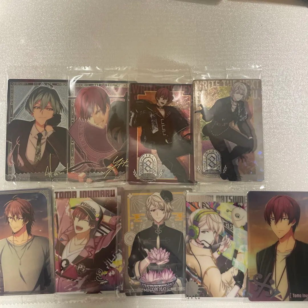 Thumbnail of Idolish7 ZOOL: Haruka Isumi, Torao Mido, Toma Inumaru, Minami Natsume. Wafer card. 8th Anniversary.