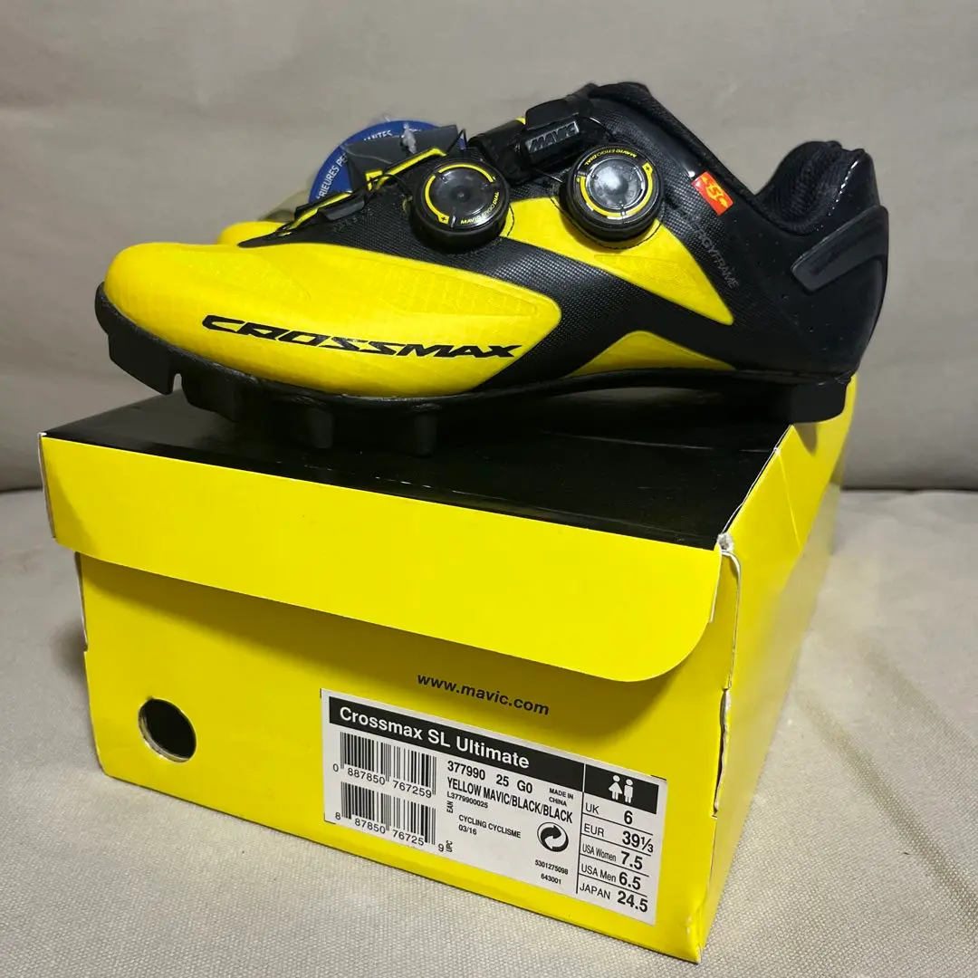 MAVIC クロスマックスSL アルティメイト シクロクロスシューズ 24.5 MAVIC クロスマックスSL アルティメイト シクロクロスシューズ 24.5