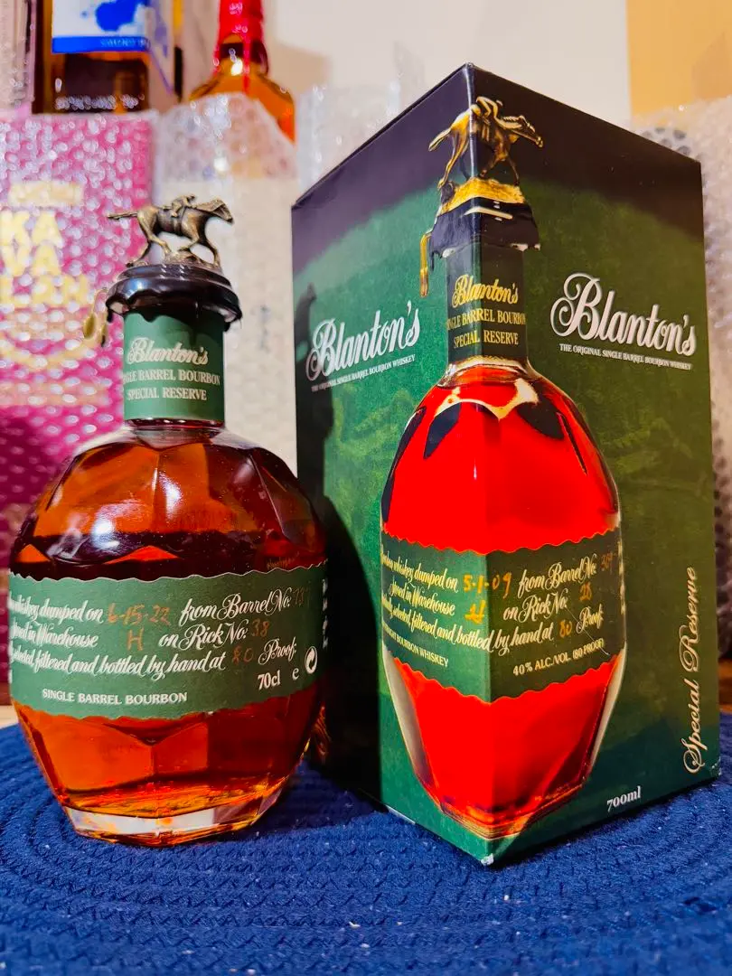 ブラントン スペシャル リザーヴ グリーン ラベル Blantons Green Blanton's Green Label - BottleBuzz