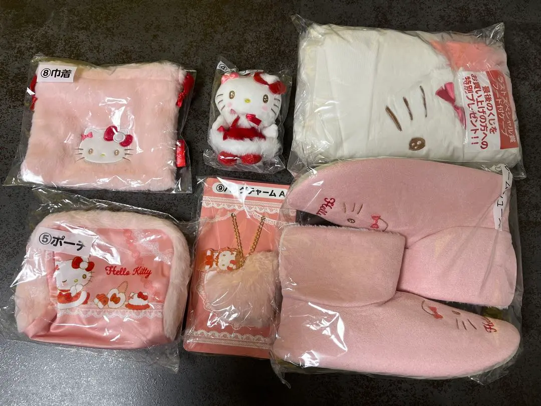 三麗鷗中獎籤 哈囉Kitty中獎籤 6件套裝 附最後特別獎 的縮圖