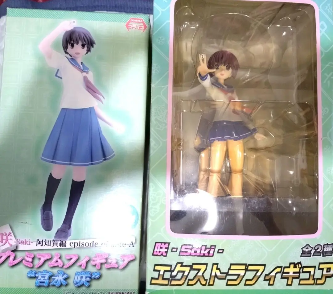 咲-Saki-阿知賀編　プレミアムフィギュア　宮永照　咲　高鴨穏　ラッキーくじ乃 咲-Saki-阿知賀編 プレミアムフィギュア 宮永照 咲 高鴨穏
