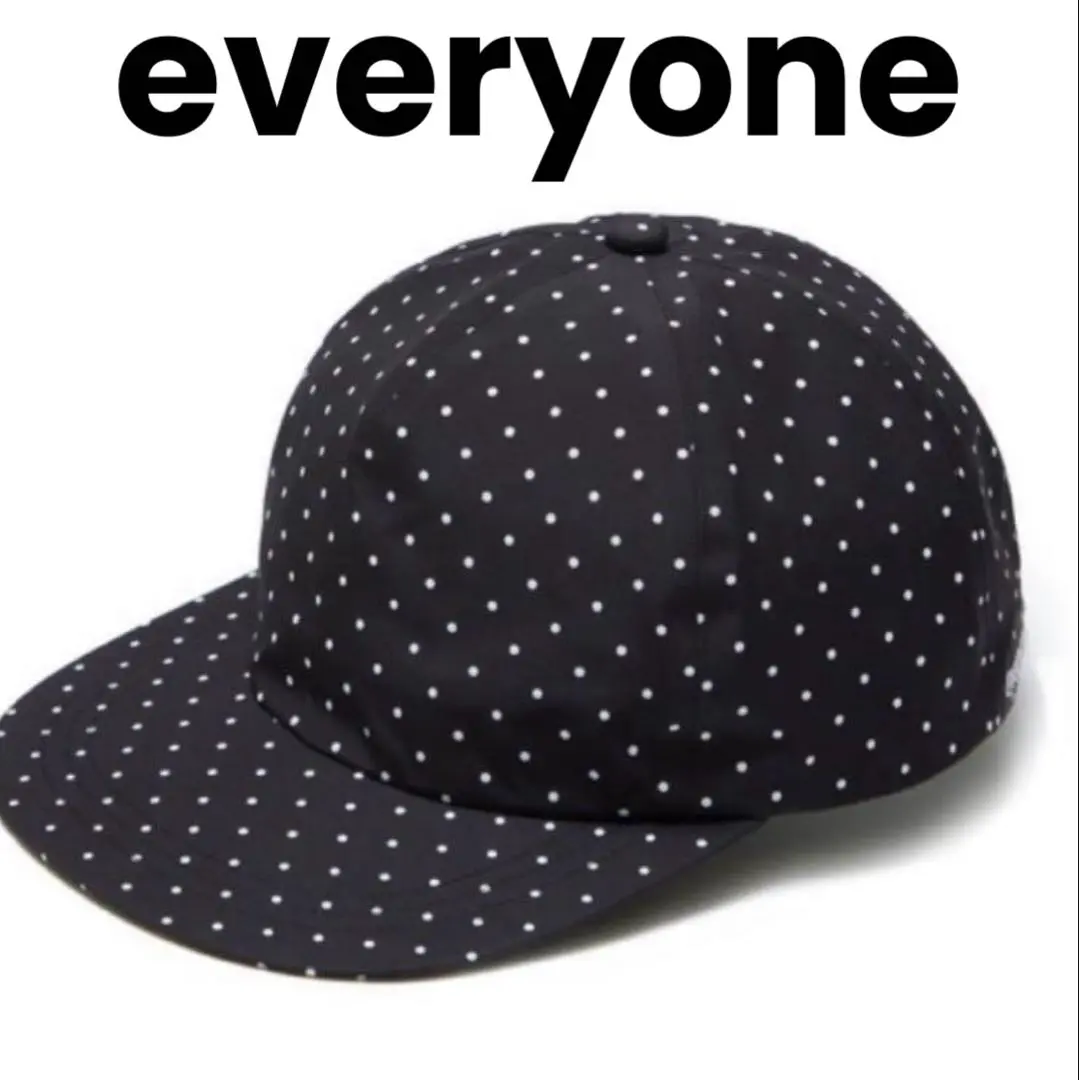 everyone dot baseball cap キャップ　新品未使用 2025年最新】everyone dot capの人気アイテム - メルカリ