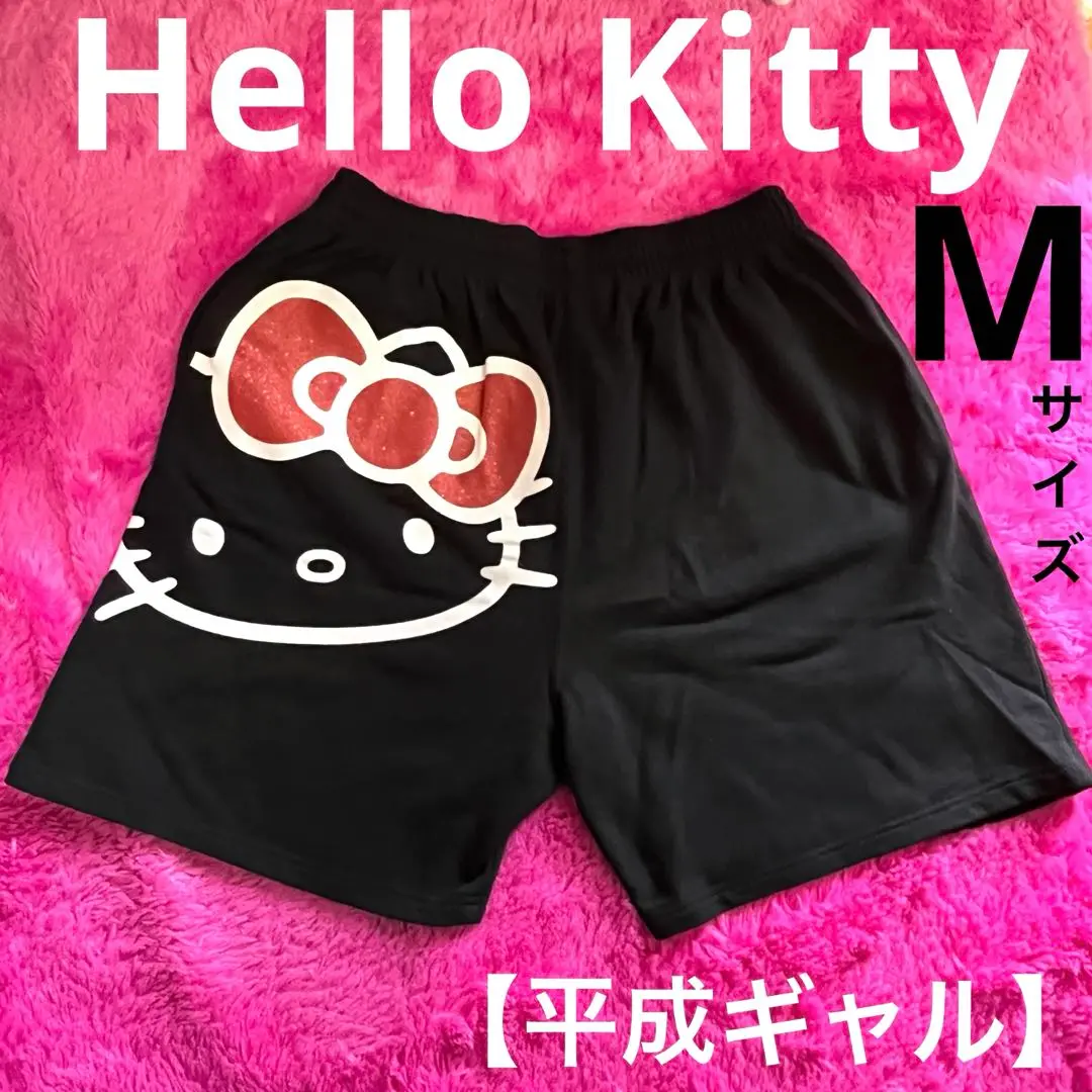 AIR SPACE ×Hello Kittyコラボ 刺繍アクセント付ショートボトム Hello Kitty聯名- AIR SPACE