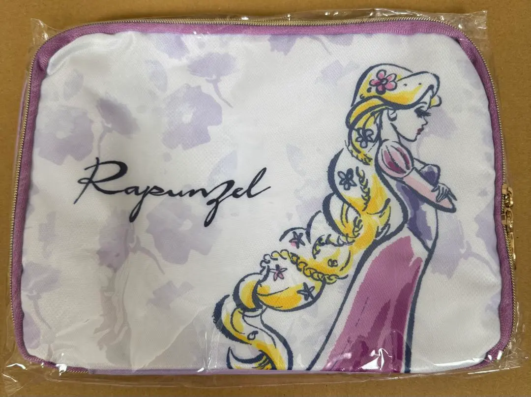 迪士尼 長髮公主 多功能 收納包 全新未拆 旅行 化妝品 的縮圖