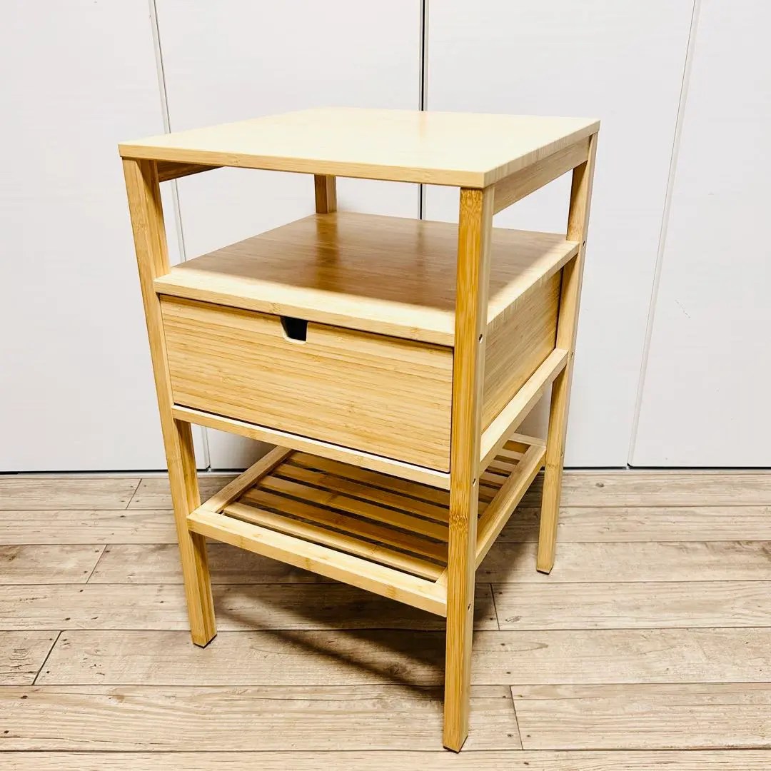 美品　イケア(IKEA) ノールドシーサ　NORDKISAドレッシングテーブル NORDKISA ノールドシーサ ドレッシングテーブル, 竹 - IKEA