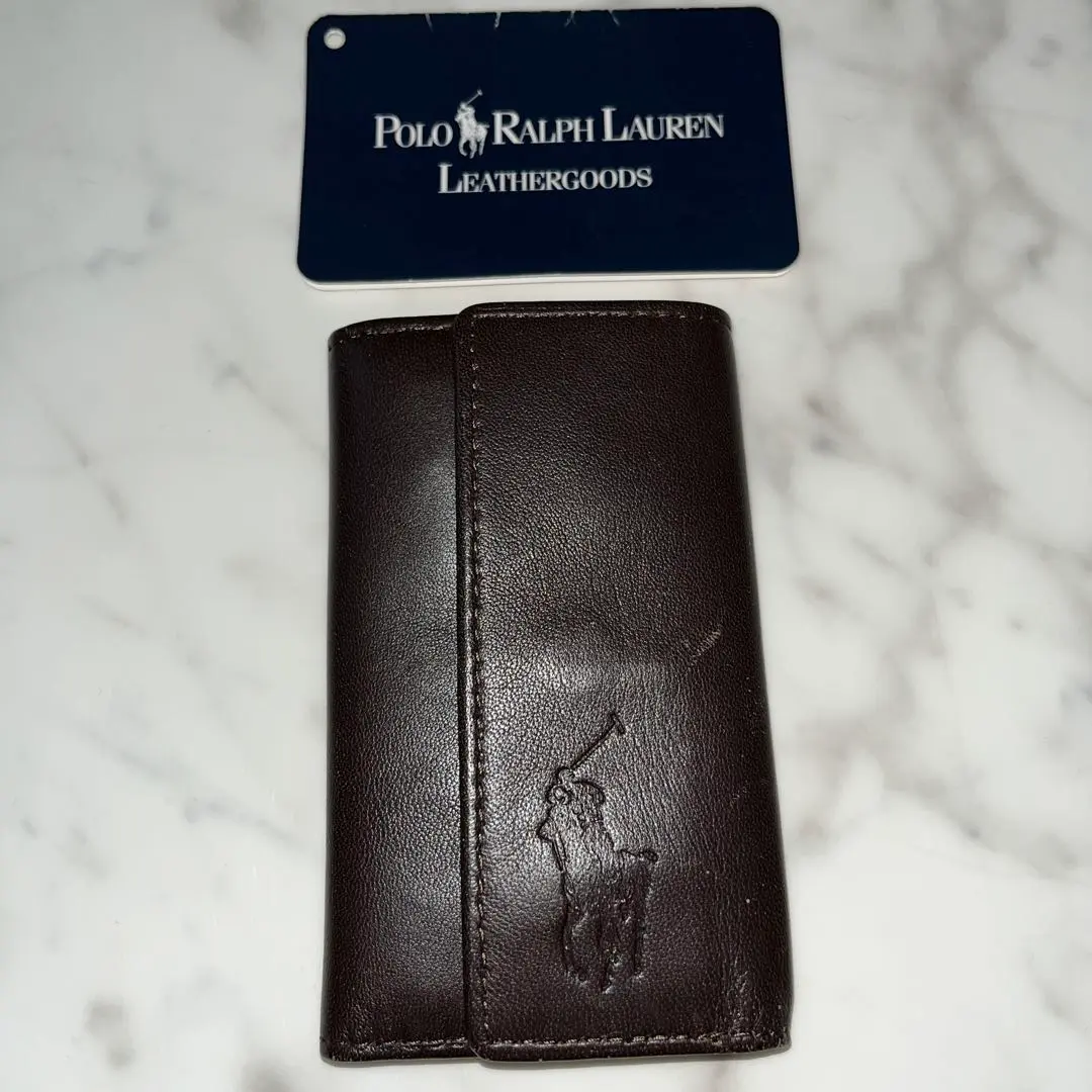 新品未使用 ラルフローレン 牛革 ブラック キーケース POLO RALPH LAUREN キーケース マロカーフ : ZOZOTOWN Yahoo!店