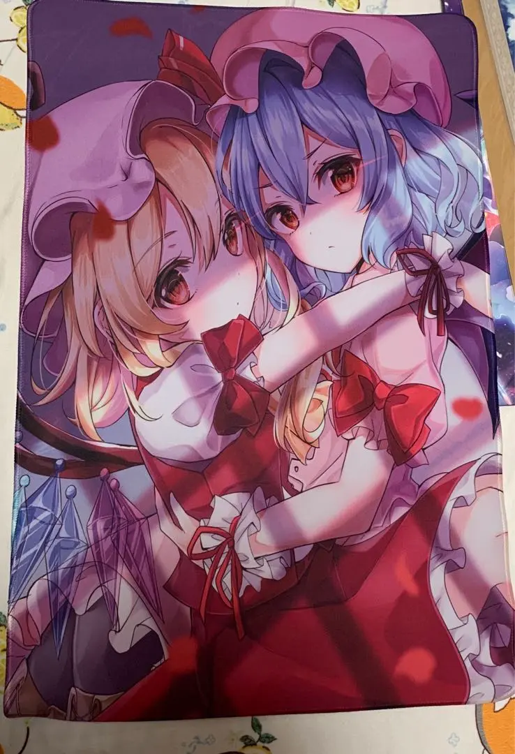 新品】東方Project プレイマット「レミリア」&「フランドール