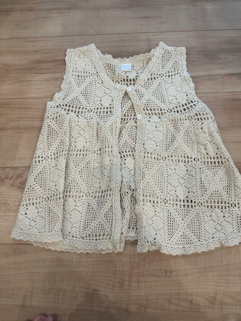 Thumbnail of tete a tete Lace Knit Vest 120 Birthday