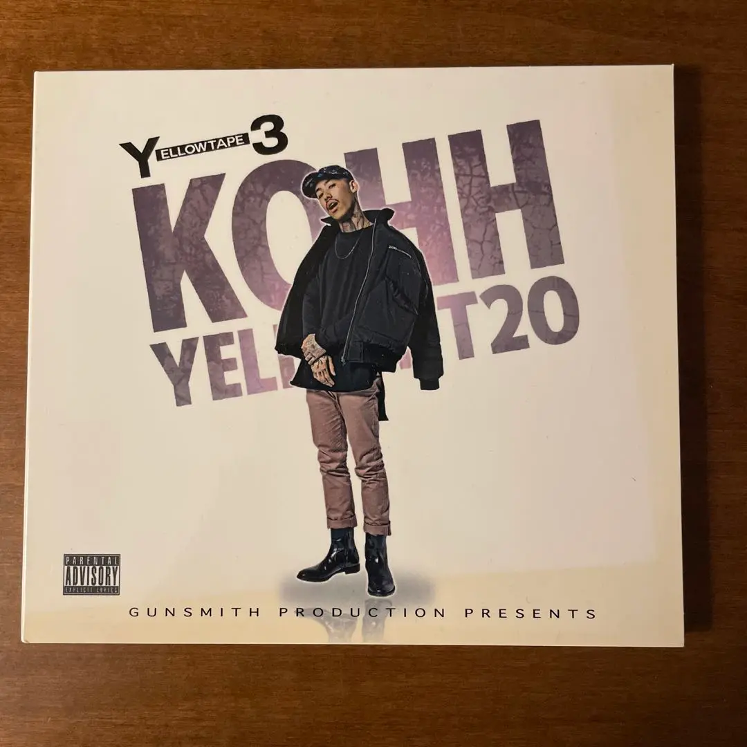【新品未開封】KOHH/YELLOWTAPE3 千葉ゆうき KOHH / YELLOW T△PE 3【ZAKAI限定特典付】 - ZAKAI