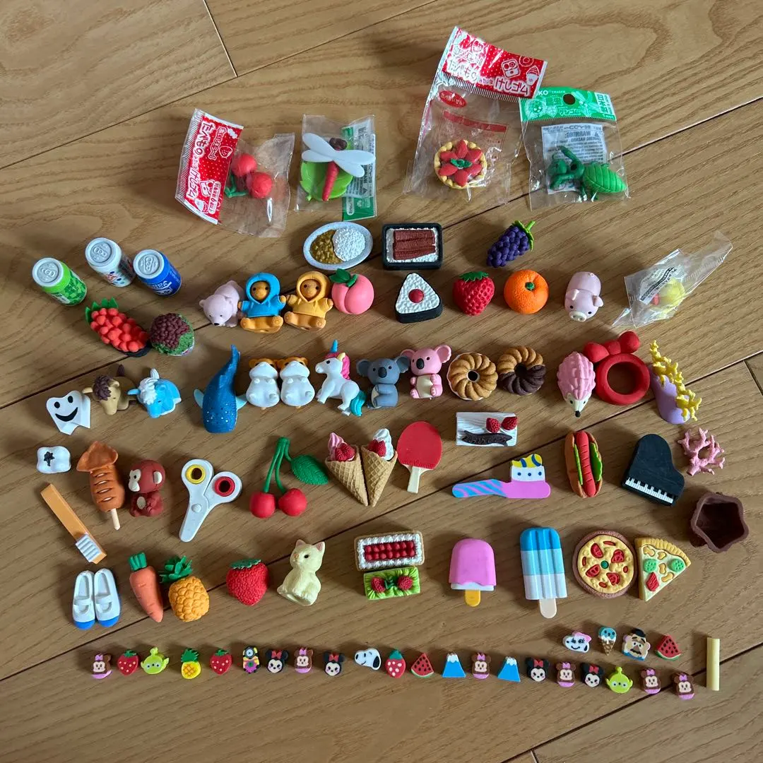 Thumbnail of Lot of fun erasers