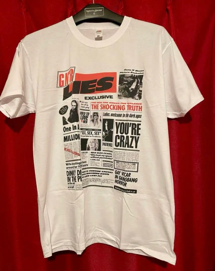 GUNS N' ROSES Tシャツ 1988 ヴィンテージ 本物！良サイズ感 Guns & Roses ガンズ 1988年 ヴィンテージ T シャツ - メルカリ