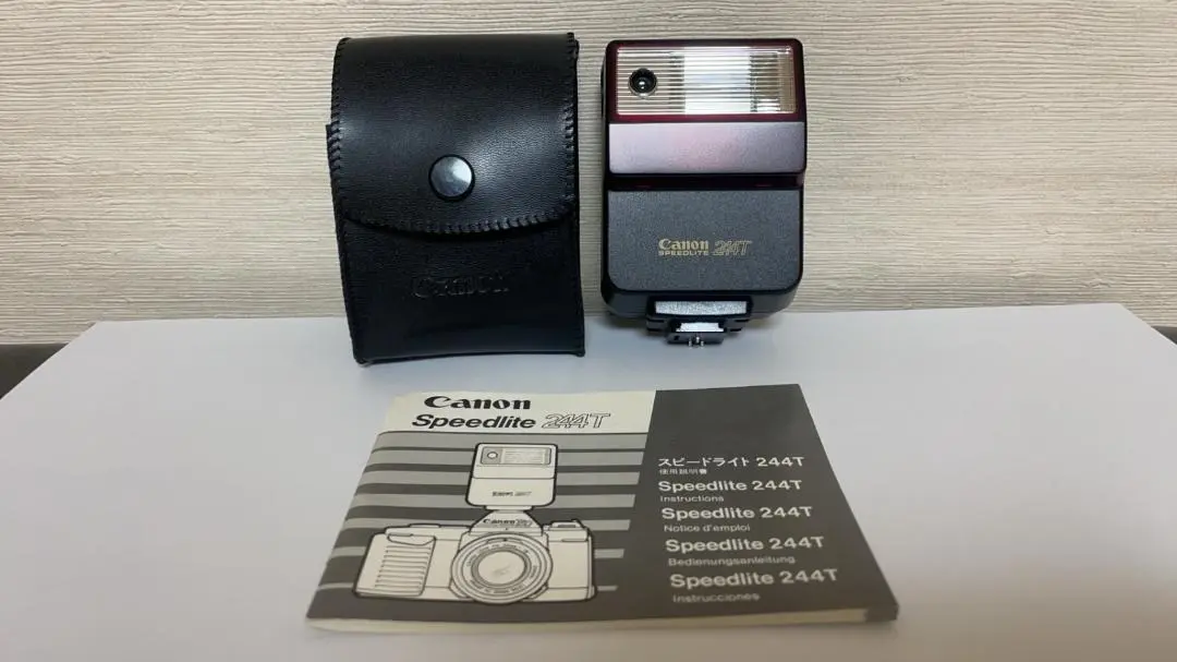 Canon T50 カメラ レンズ スピードライト 244T ケース付 2025年最新】canon 244tの人気アイテム - メルカリ