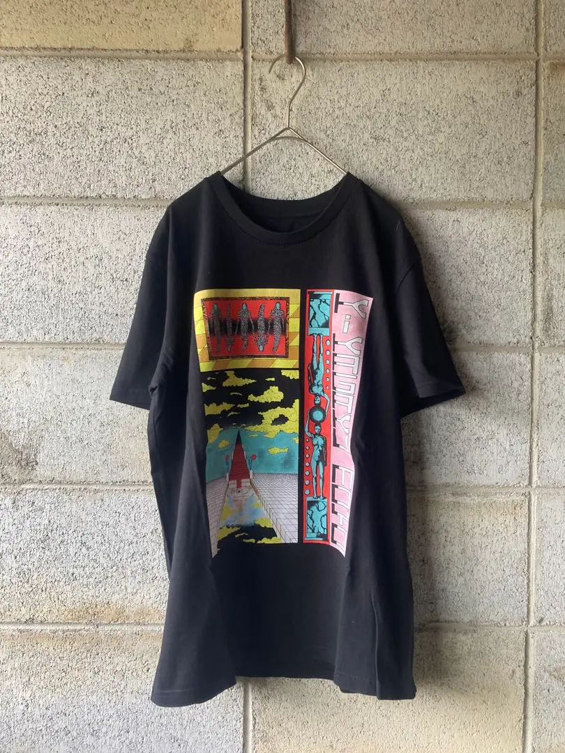 美品 Kikagaku Moyo 幾何学模様 Tシャツ Lサイズ 幾何学模様 Tシャツ - 幾何学模様が活動休止前ラストアルバム