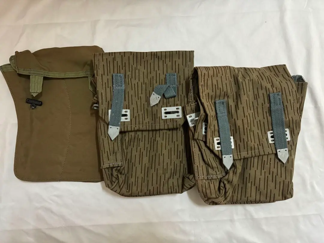 東ドイツ軍　ブルメン迷彩　ガスマスクポーチ 東ドイツ軍 ブルメン迷彩 ガスマスクポーチ ミリタリー