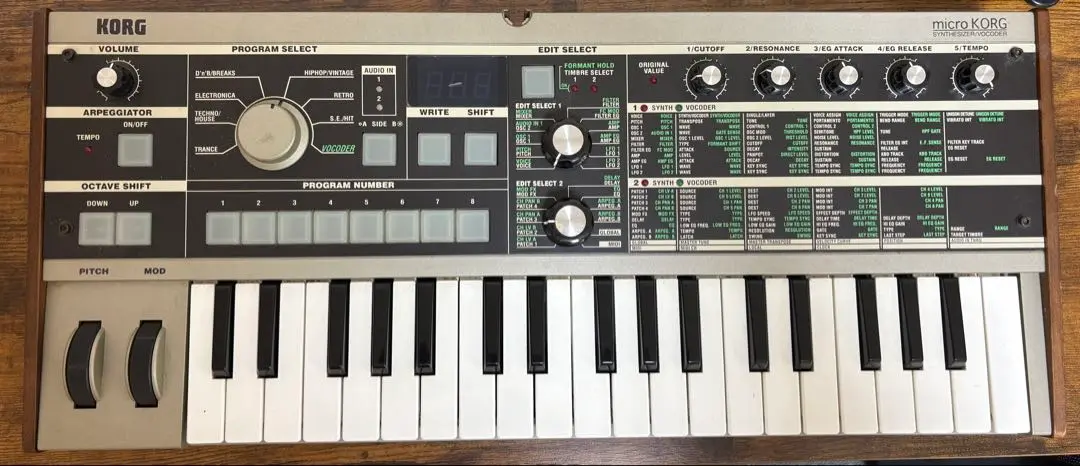 KORG microKORG シンセサイザー ジャンク 専用カバー付き 2025年最新】microkorg ケースの人気アイテム - メルカリ