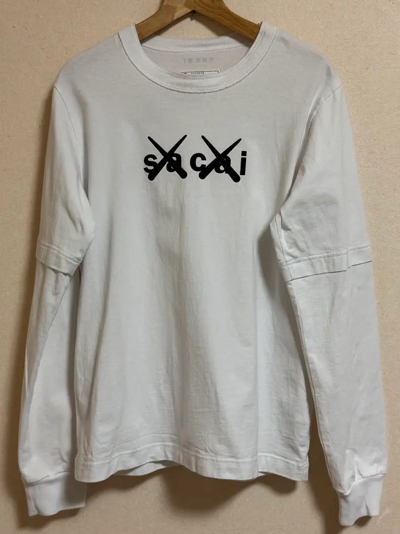 sacai×kaws コラボ　ロングTシャツ 2025年最新】sacai kaws ロンtの人気アイテム - メルカリ