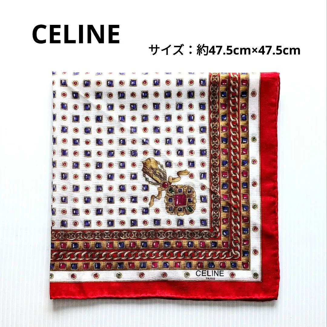 Thumbnail of CELINE Celine Ladies Handkerchief Unused