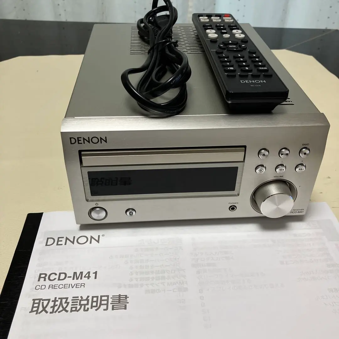 DENON CDレシーバー RCD-M40 1点　スピーカーSCーM40 2点 デノン、ヘッドホンアンプ搭載CDレシーバー「RCD-M40」 - 価格.com