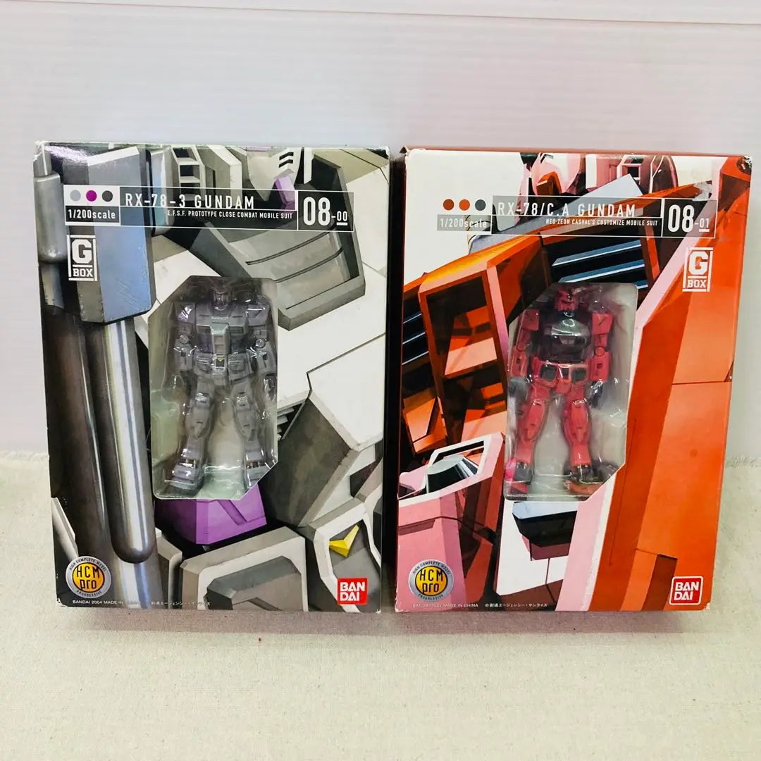 未使用 HCM-pro G-3 & キャスバル専用ガンダムセット　箱ジャンク 未使用 HCM-pro G-3 & キャスバル専用ガンダムセット 箱ジャンク