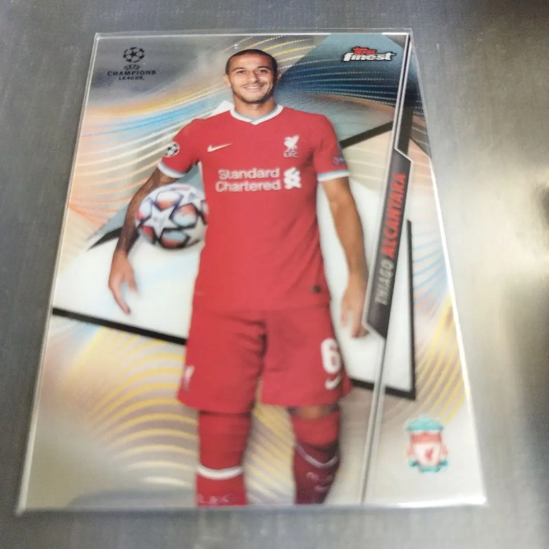 【チアゴ・アルカンタラ / リバプール】直筆サイン ジャージカード　Thiago Amazon.com: HWC Trading Thiago Alcantara Liverpool Gifts