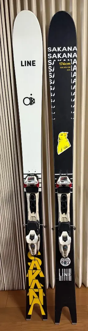 Line Sakana スキー 板　181cm ブーツサイズ294使用 Line Sakana スキー 板181cm ブーツサイズ294使用
