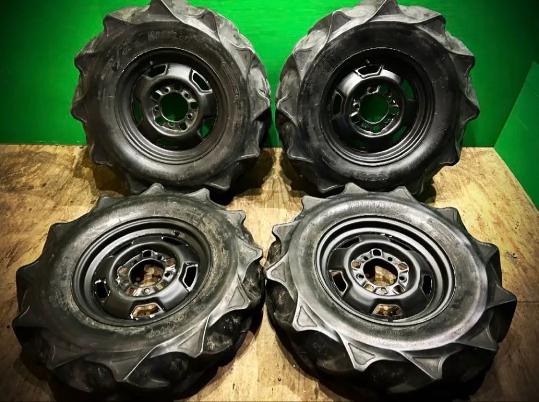 8-16 4PLY AR2 ファルケン トラクター用前輪タイヤ 2本　中古 FALKEN（タイヤ） 2本 AR2 8-16 4PR ファルケン トラクター