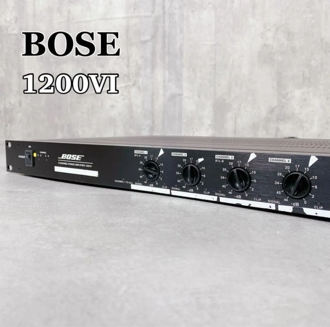 BOSE 4chパワーアンプ 1200VI ボーズ ヨドバシ.com - ボーズ BOSE プロフェッショナルパワーアンプ