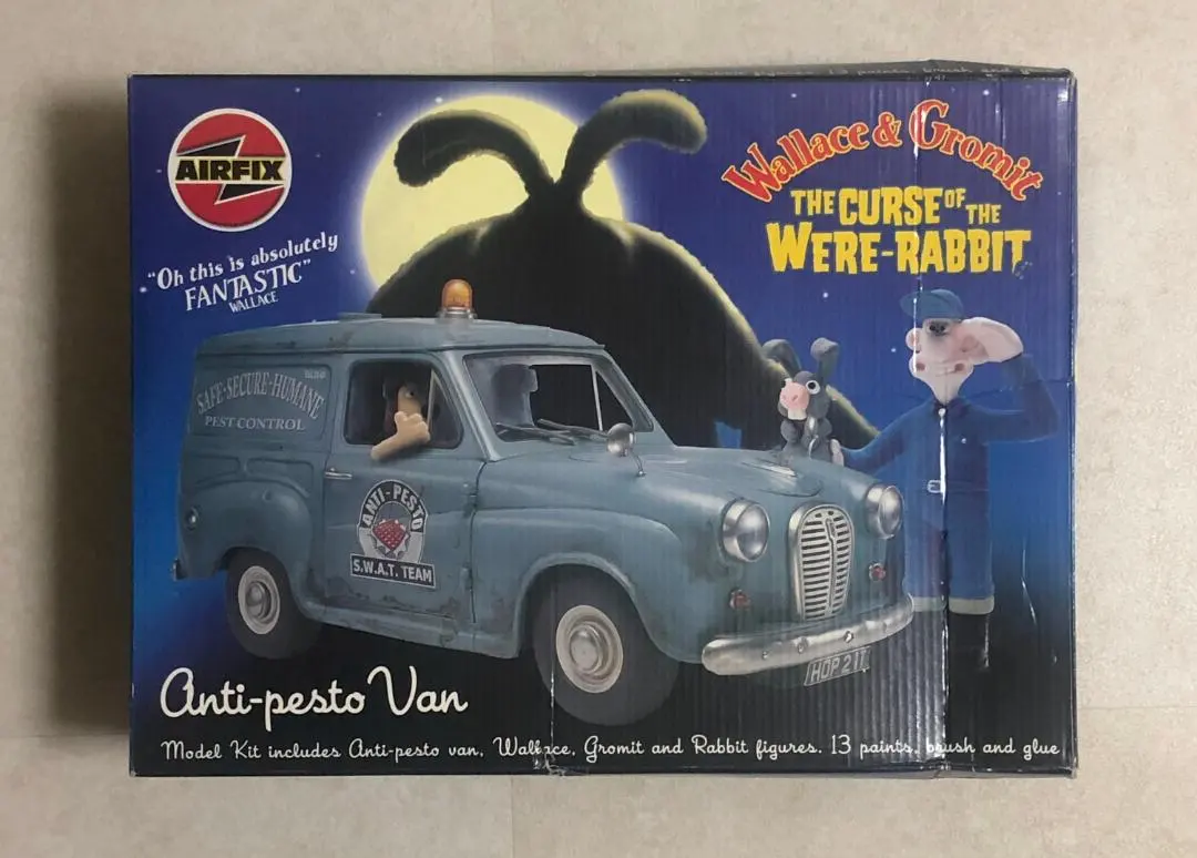 【完成品プラモデル❗️】ウォレスとグルミット アンチペストバン 完成品プラモデル❗️】ウォレスとグルミット アンチペストバン