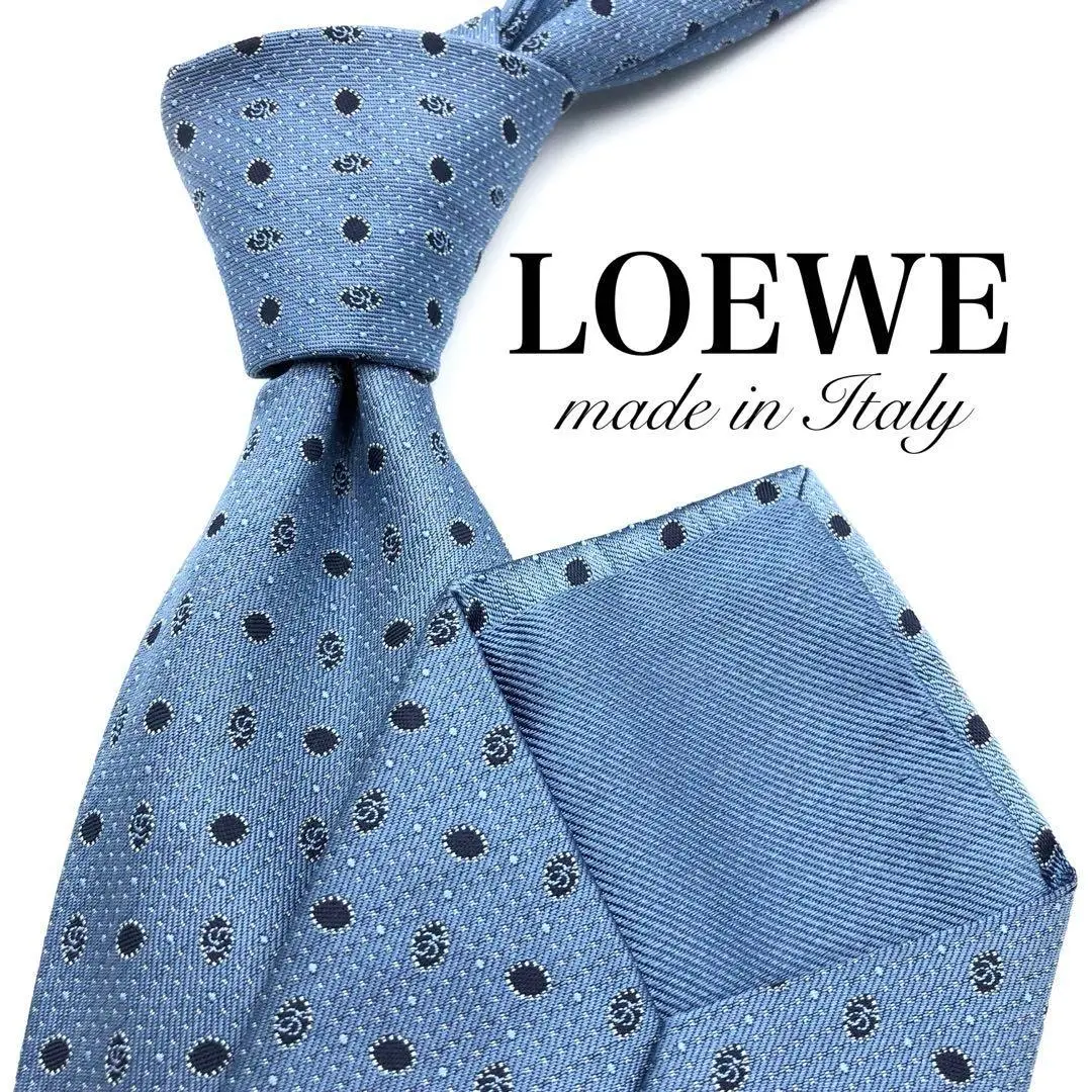 LOEWE ピンク ドットパターン ネクタイ美品 2025年最新】LOEWE 柄・デザイン：ドット ネクタイの人気
