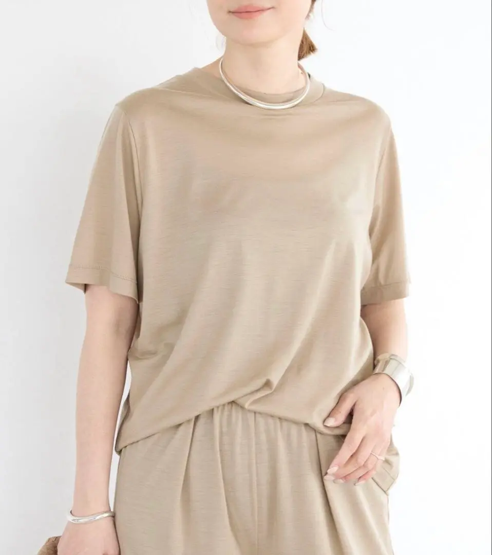 Deuxieme class／Prime wool jersey パンツ／38 Prime wool jersey パンツ（その他パンツ）｜MUSE de Deuxieme