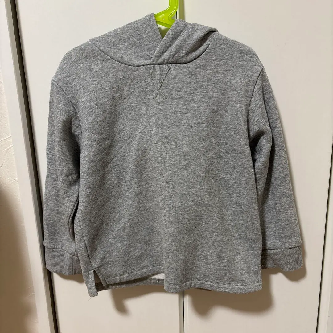 Thumbnail of GU 120 Unisex Gray Hoodie Fleece-lined