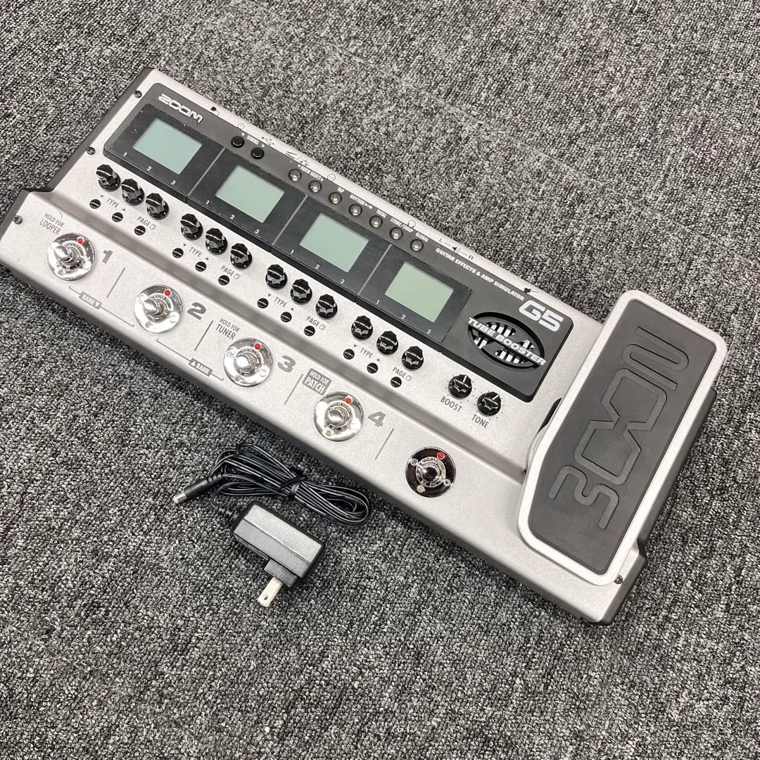 ★★★ ZOOM G5 ギター マルチエフェクター オマケ付き ★★★ 2025年最新】zoom g5 マルチエフェクターの人気アイテム - メルカリ