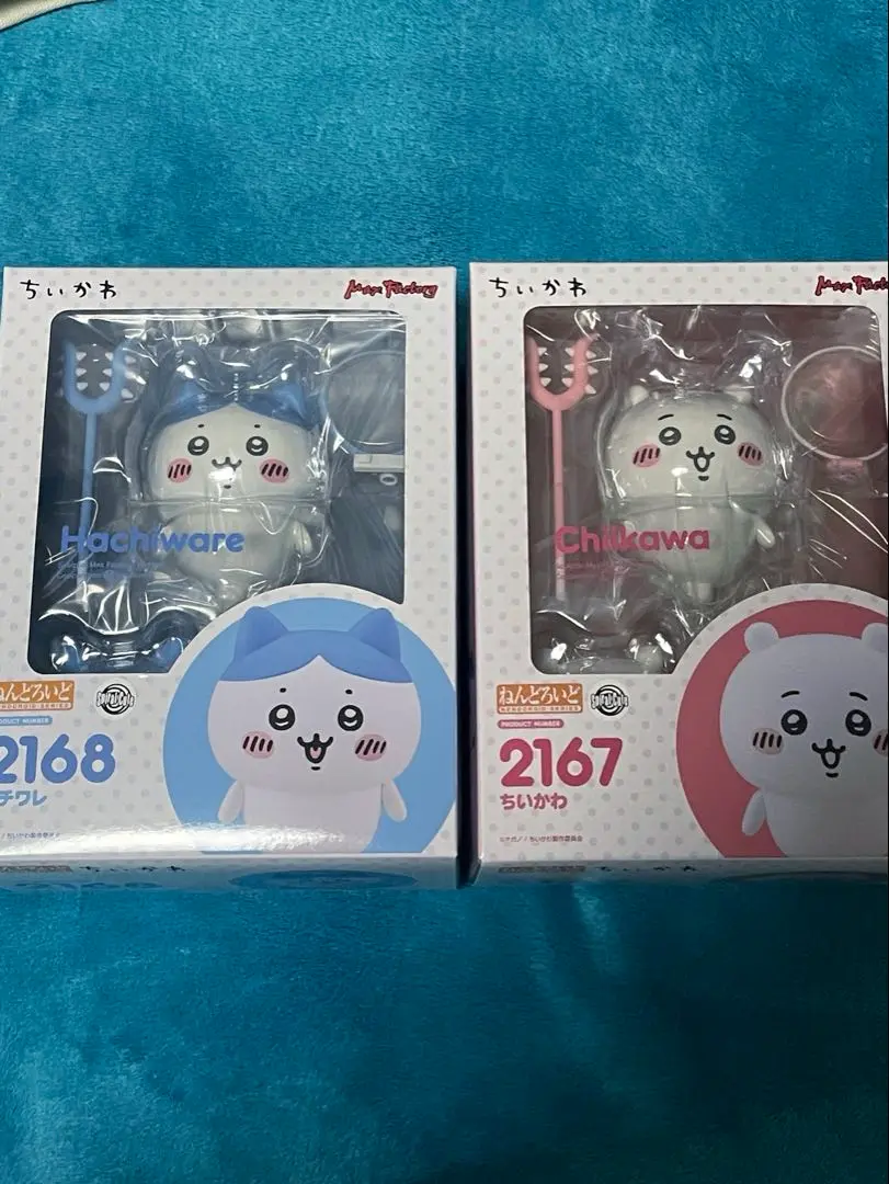 ちいかわ ねんとろいど ちいかわ ハチワレ新品未使用2個セット ねんどろいど ちいかわ ハチワレ（フィギュア）【入荷済み