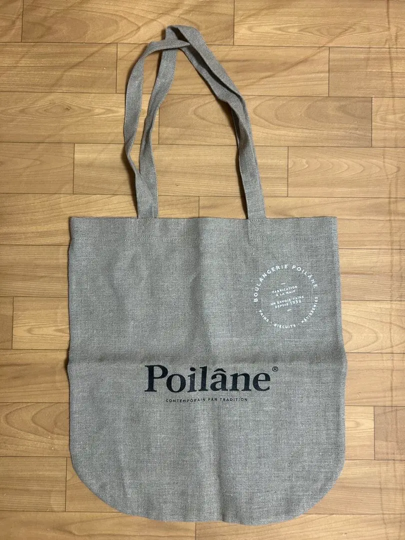 Poilâne エコバッグ エコバッグ フラワー Lサイズ ホワイト｜ボールアンドチェーン