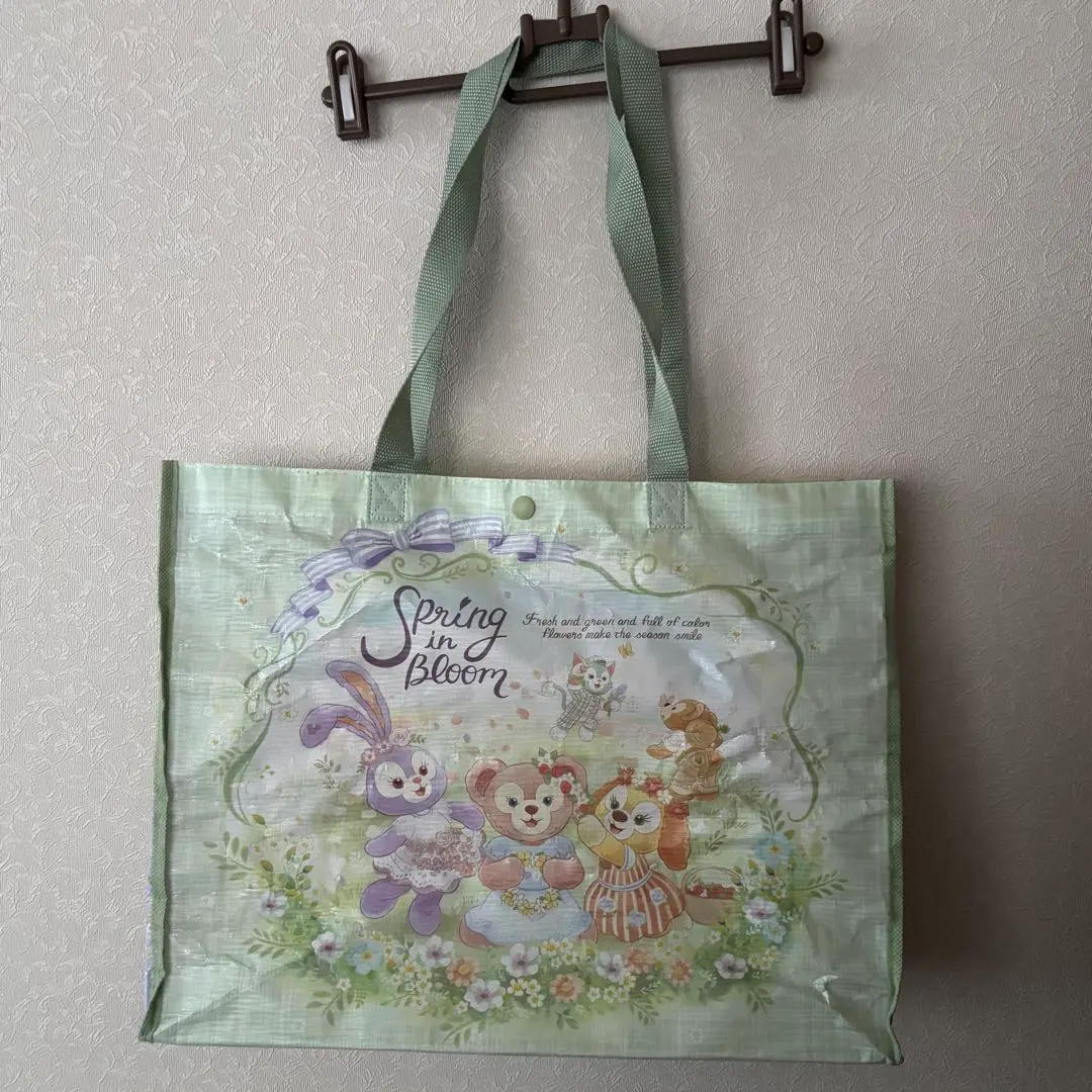 ダッフィーアンドフレンズ　トートバッグ　Spring in bloom ダッフィーアンドフレンズ トートバッグ Spring in bloom Amazon